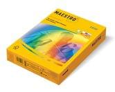 Бумага цветная А4 MONDI Maestro Color Intensiv 160г/м2, 250 листов, темно желтая SY40