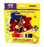 Карандаши цветные Marco Пегашка 48 цветов, шестигранные, картонная коробка 1010-48CB