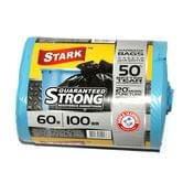 Пакети для сміття Stark 60л/100 шт. асорті 5018
