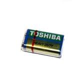 Батарейка TOSHIBA крона 1 штука в упаковці 6F22