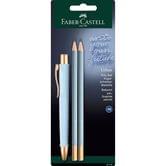 Набор Faber-Castell Urban: ручка шариковая + 2 чернографитных карандаша, голубой 241122