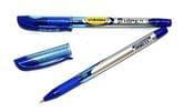 Ручка гелева Hiper Vision 0,6 мм, прозора, ковпачок з кліпом, колір синій HG-155