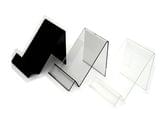 Підставка вітринна універсальна пластмасова, колір: димчатий, прозорий, без кольору 6 х 8,5 см ПВ-6д,п