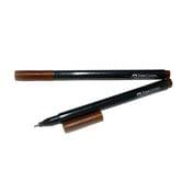 Ручка линер Faber-Castell Grip 0,4 мм Fine Pen, цвет темная охра 151680
