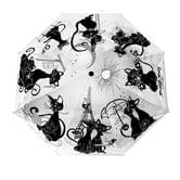 Зонт Carmani "Черно-белые коты (рисунок снаружи) d=100 см, L=24 см 021-7340