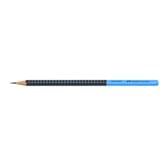 Олівець Faber-Castell чорнографітний Grip 2001 HB, корпус чорно-синій 517010