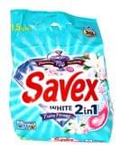 Порошок пральний SAVEX 2 in 1 Diamond Parfum 1,2 кг, автоматичне прання, для білих тканин
