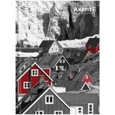 Книга записна Axent А5 "R&B Houses", 96 аркушів, клітинка 8457-1-A