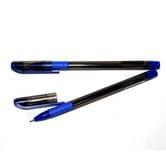 Ручка гелевая Hiper Ace Gel 0,6 мм, прозрачная, резиновая вставка, цвет синий HG-125