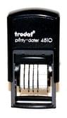 Минидатер Trodat Printy 3,8 мм пластиковый, цифры 4810Bank