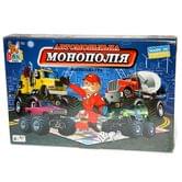 Настільна гра "Автомобільна монополія" Boni toys, 2 - 4 гравця, 8+ 0028