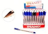 Ручка кулькова Piano "S", колір синій PT-207
