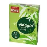 Бумага цветная Rey Adagio А4 80 г/м2, 500 листов средний весенне-зеленый 16.7350
