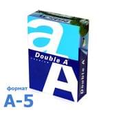 Бумага офисная Double A, A5 (148х210 мм) Premium 80г/м2 500 листов, класс А 1543