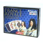 Карти гральні Piatnik France Royal комплект 2 колоди по 55 карт 2142