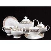 Набор чайный "Королевский двор" фарфоровый,15 предметов 440-044
