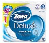 Туалетная бумага ZEWA Deluxe 3 слоя, 150 листов, 4 штуки в упаковке, Aqua Tube, с ароматом, ассорти 3275,76, 5360,61