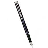 Ручка Waterman Harmonie Blue/Grey, перо, сине-серый лаковый корпус с хромом 12103