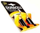 Батарейка DURACELL LR6 MN1500, 2 штуки в упаковке, цена за упаковку 8651