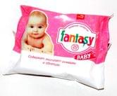 Серветки вологі FANTASY Baby 20 штук в упаковці 09941