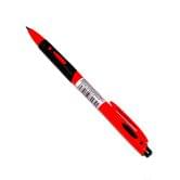 Ручка шариковая Tenfon автоматическая 0,5 мм, с резиновой вставкой, цвет черный B-575