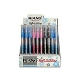 Ручка кулькова Piano Shoft Ink Pen Finegrip, колір синій PT-111 А"