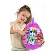 Набір креативної творчості Danko Toys "Unikorn Wow Box", багато сюрпризів, пластикове яйце 3+ UWB-01-01U