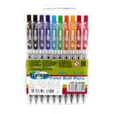 Набір гелевих ручок Centrum "Color Ball Pens" 0,7 мм, 10 штук 83889