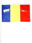 Прапор Румунія 14‚5 х 23 см настільний, поліестер П-3