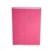 Ежедневник датированный 2020 По А5, 176 листов, линия, обложка баладек Kashmir, розовый 240 1463