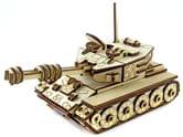 Конструктор 3D Trydeshka Збірна модель Танк-М-60 серія Бронетехніка, 19 х 11 х 13 см, 93 деталі, 6+ 3DB-002