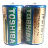 Батарейка TOSHIBA R20 2 штуки в упаковці R20 KG-SL