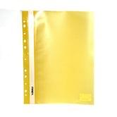 Папка- скоросшиватель Norma 5262-05 А4, пластик, европерфорация, глянцевая, цвет желтый 03040363