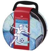 Фломастеры Faber-Castell 33 цвета Connector "Чемодан" в металлическом чемодане 155538