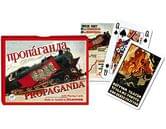 Карты игральные для бриджа Piatnik Propaganda Faktory Bridge, комплект из 2 колод по 55 карт 2221