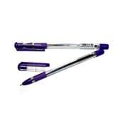 Ручка масляна Hiper Fine Tip 0.7 мм, колір стрижня фіолетовий HO-111