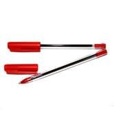 Ручка шариковая Schneider Tops 505 M, 0,7 мм, цвет красный, корпус прозрачный S150602
