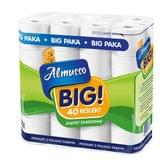 Туалетний папір Almusso Big 3-х шаровий, 40 штук в упаковці