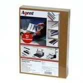 Обложка Agent А4 для переплета, картон Крафт, 220 г, 100 штук в упаковке 1520381
