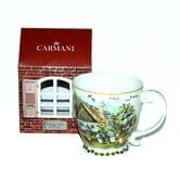 Кружка порцелянова Carmani Village life collection, 460 мл, коробка у вигляді будинку 041-0002