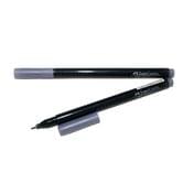 Ручка линер Faber-Castell Grip 0,4 мм Fine Pen, цвет теплый серый 151672