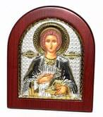 Ікона "Святий Пантелеймон" Silver Axion 10 x 12 см 813-1027