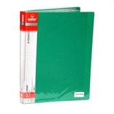 Папка с фйайлами Norma А4, 30 файлов, пластик, цвет зеленый 5027-04N