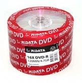 Диск DVD-R RIDATA 4 7Gb 16x bulk 50 pcs