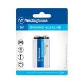 Батарейка Westinghouse Dynamo Alkaline 9V/6LR61, Крона, 1 штука, блістер 6LR61-BP1