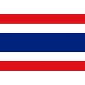 Флаг Таиланд 14,5 х 23 см настольный, полиэстер П-3