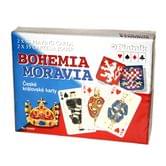 Карти гральні Piatnik Bohemia/Moravia, комплект 2 колоди по 55 карт 2554