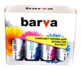 Комплект чорнил BARVA Epson  (Т774/Т664) B/C/M/Y 90 гр Е-L605-090-МР