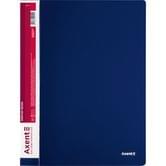 Дисплей - книга Axent А4 60 файлов, пластиак, синяя 1060-02-A