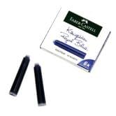 Картридж Faber-Castell чорнильний Стандарт 6 штук в упаковці, синій 185506